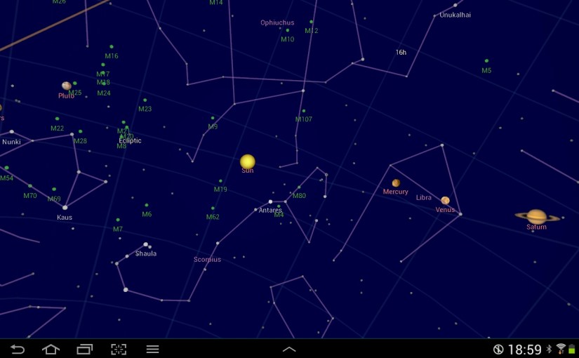Google Sky Map