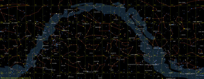 skymap_rectangular_projection
