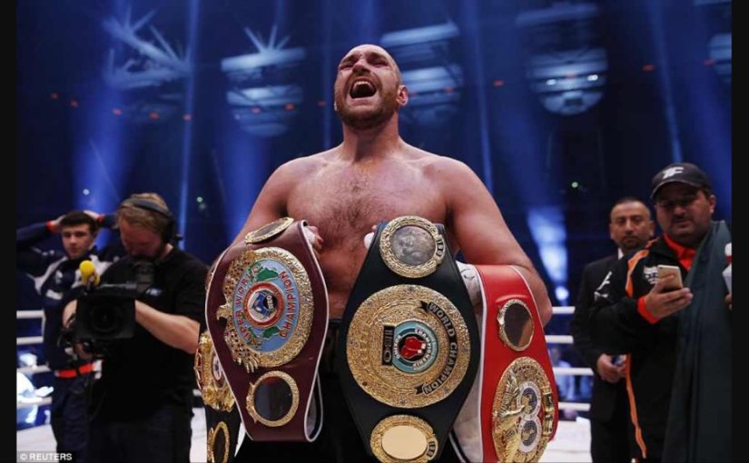 Tyson Fury campeón de los pesos&nbsp;pesados